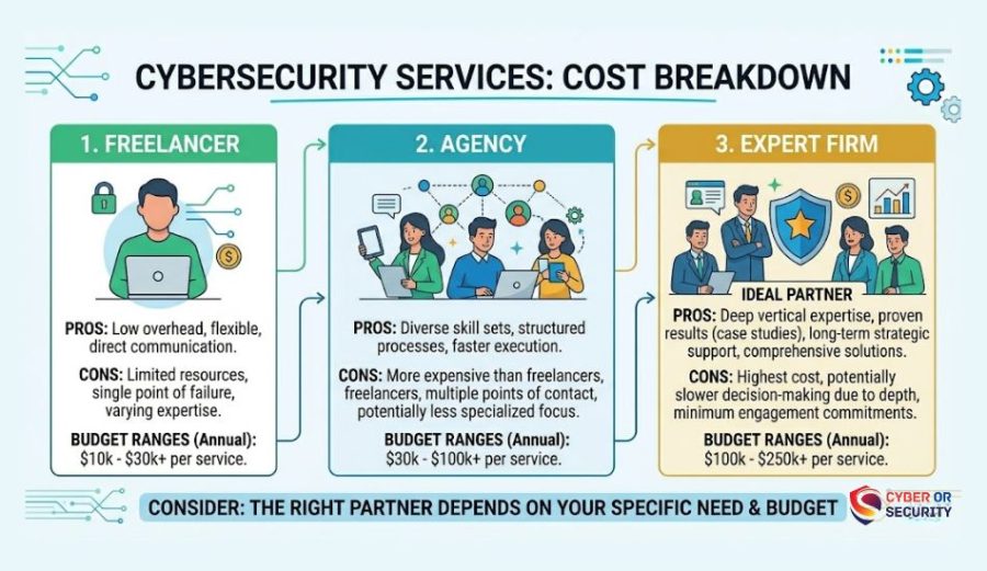 Cybersecurity Marketing Experts Services Cost Breakdown