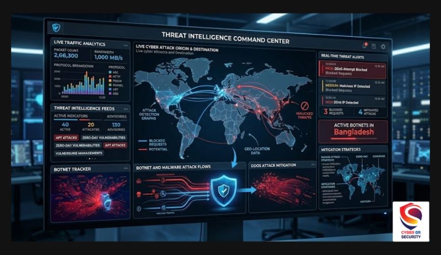 DDoS Protection for Threat Intelligence Dashboard