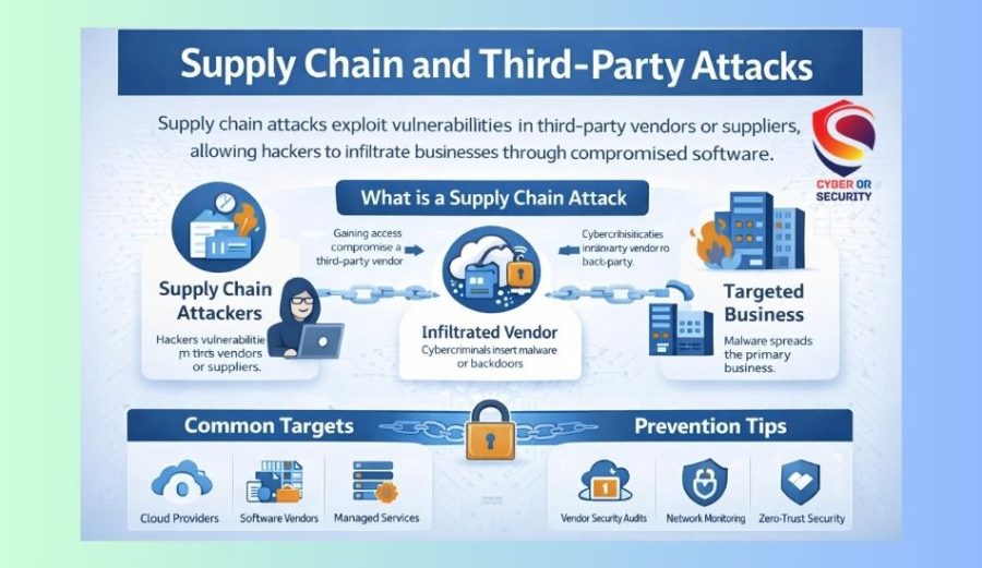 Third-Party and Supply Chain Attacks Cybersecurity Threats 2026